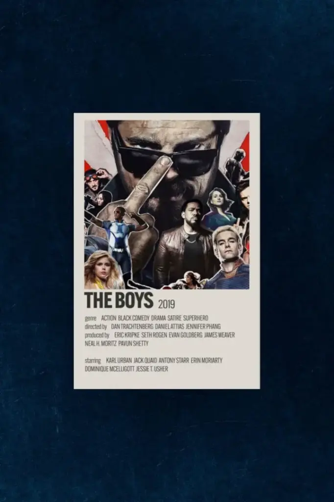 The boys series poster    
