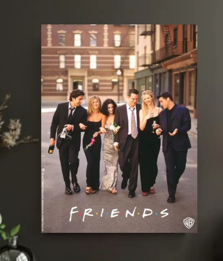 Friends series poster   