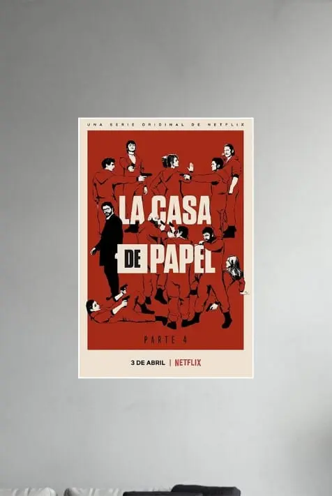 Money heist poster