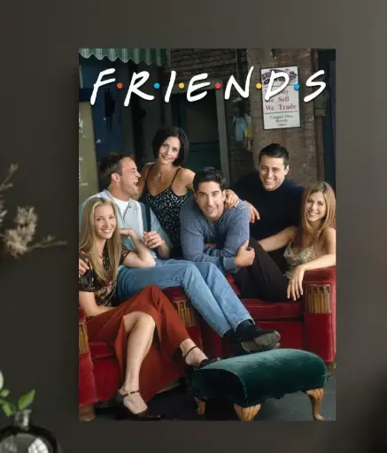 Friends series poster 