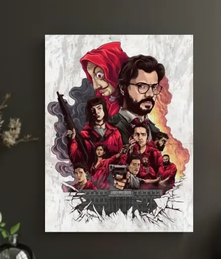 Money heist poster 