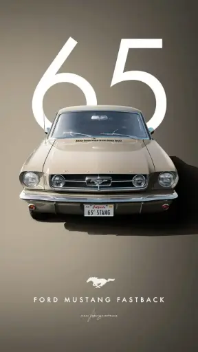 FORD MUSTANG FASTBACK 1965