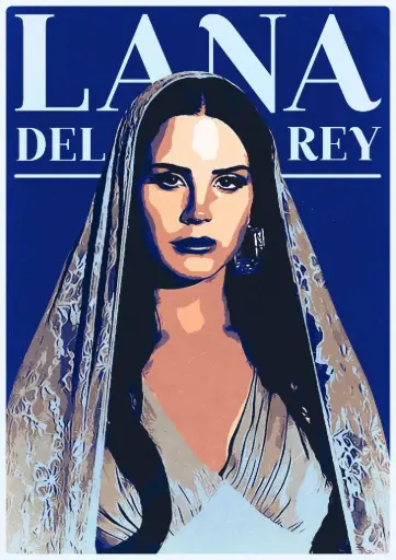 LANA DEL REY POSTER | CODE 06